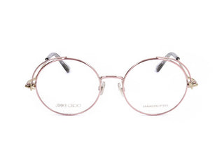 Jimmy Choo JC261 women Pink Round Eyeglasses