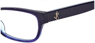 Jimmy Choo JC271 women Blue Geometric Eyeglasses