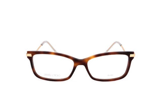 Jimmy Choo Jc279 Women Havana Geometric Eyeglasses