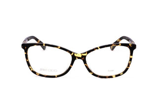 Jimmy Choo Jc282/g Women Havana Geometric Eyeglasses