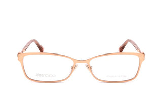 Jimmy Choo JC288 women Rose gold Geometric Eyeglasses