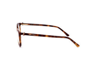 Jimmy Choo Jc308 Women Havana Squared Eyeglasses