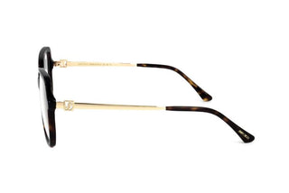 Jimmy Choo JC376/G women Havana Geometric Eyeglasses