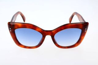 Just Cavalli Jc820s Women Havana Butterfly Sunglasses