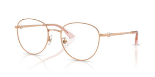 Jimmy Choo Jc 2013hd Women Rose Gold Round Eyeglasses
