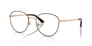 Jimmy Choo Jc 2013hd Women Rose Gold Round Eyeglasses