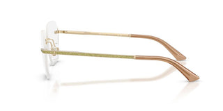 Jimmy Choo JC 2016J women Gold Geometric Eyeglasses