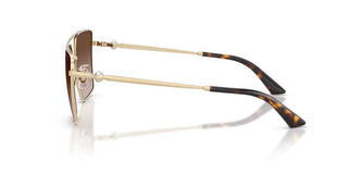 Jimmy Choo Jc 4016hb Women Gold Squared Sunglasses