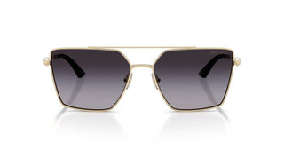 Jimmy Choo Jc 4016hb Women Gold Squared Sunglasses