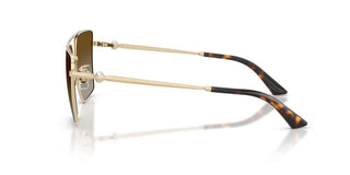 Jimmy Choo Jc 4016hb Women Gold Squared Sunglasses