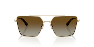 Jimmy Choo Jc 4016hb Women Gold Squared Sunglasses