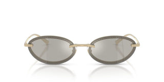 Jimmy Choo JC 4020B women Gold Oval Sunglasses