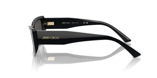 Jimmy Choo Jc 5002bu Women Black Rectangle Sunglasses