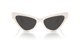 Jimmy Choo Jc 5008 Women White Cat Eye Sunglasses