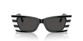 Jimmy Choo Jc 5009 Women Black Rectangle Sunglasses