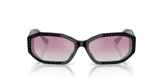 Jimmy Choo JC 5021BU women Black Rectangle Sunglasses