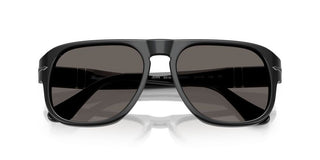 Persol Jean Po 3310s Unisex Black Squared Sunglasses