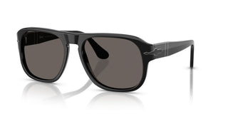 Persol Jean Po 3310s Unisex Black Squared Sunglasses
