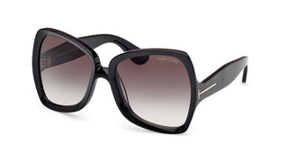 Tom Ford Jerry Ft1222 Unisex Black  Sunglasses