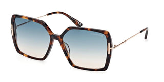 Tom Ford JOANNA FT 1039 unisex Havana Butterfly Sunglasses