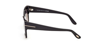 Tom Ford JONI-02 FT 1422 unisex Black Squared Sunglasses