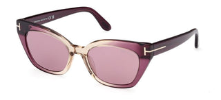 Tom Ford JULIETTE FT 1031 women Violet Cat Eye Sunglasses