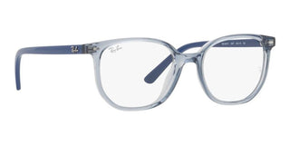 Ray-Ban JUNIOR ELLIOR RX 9097V unisex Blue Geometric Eyeglasses