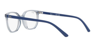 Ray-Ban JUNIOR ELLIOR RX 9097V unisex Blue Geometric Eyeglasses