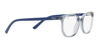 Ray-Ban JUNIOR ELLIOR RX 9097V unisex Blue Geometric Eyeglasses