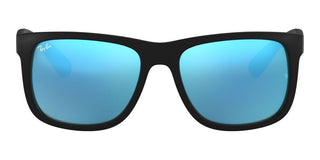 Ray-Ban JUSTIN RB 4165F ASIAN FIT men Black Geometric Sunglasses