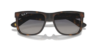 Ray-ban Justin Rb 4165 Men Havana Squared Sunglasses
