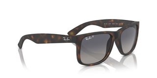 Ray-ban Justin Rb 4165 Men Havana Squared Sunglasses