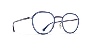 Mykita Justus Unisex Blue Round Eyeglasses