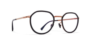 Mykita Justus Unisex Black Round Eyeglasses