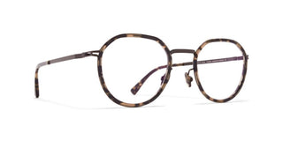 Mykita Justus Unisex Havana Round Eyeglasses