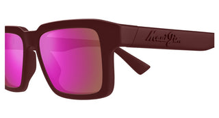 Maui Jim Kahiko Mj0635s Unisex Red Rectangle Sunglasses