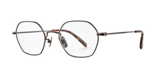 GARRETT LEIGHT KAISER unisex Ruthenium Geometric Eyeglasses