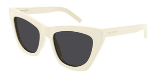 Saint Laurent KATE SL 214 women White Cat Eye Sunglasses