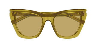 Saint Laurent KATE SL 214 women Yellow Cat Eye Sunglasses