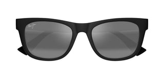 Maui Jim Kaulike Mj0687s Unisex Black Squared Sunglasses