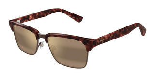 Maui Jim Kawika Mj0257s Unisex Havana Geometric Sunglasses