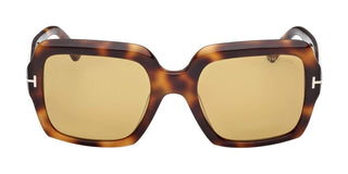 Tom Ford KAYA FT 1082 unisex Havana Geometric Sunglasses