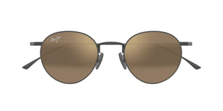 Maui Jim Ka'apeha Mj0691s Unisex Ruthenium Round Sunglasses