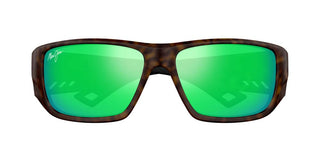 Maui Jim Keha Mj0663s Men Havana Squared Sunglasses