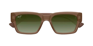 Maui Jim Kenui Mj0642s Men Brown Geometric Sunglasses