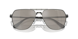 Michael Kors Keswick Mk 1156 Men Ruthenium Pilot Sunglasses