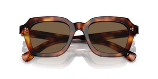 Oliver Peoples KIENNA OV 5526SU women Brown Geometric Sunglasses