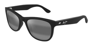 Maui Jim Kikonia Mj0692s Unisex Black Squared Sunglasses