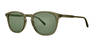 GARRETT LEIGHT KINNEY SUN unisex Green Squared Sunglasses