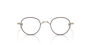 Oliver Peoples Kinston Ov 1368t Unisex Havana Round Eyeglasses